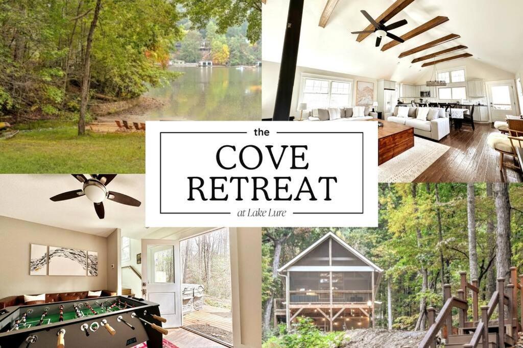 The Cove Retreat- Hot Tub/Screened Porch/Game Room Lake Lure Exteriör bild