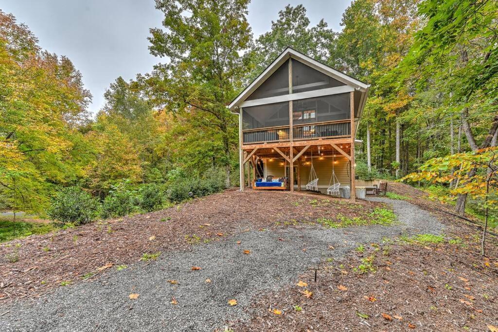 The Cove Retreat- Hot Tub/Screened Porch/Game Room Lake Lure Exteriör bild